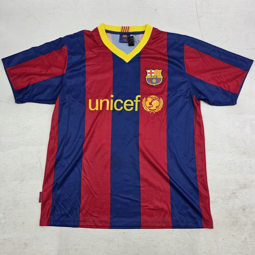 FC Barcelona Lionel‎ Messi Official Unicef Football Shirt Jersey Men's Size L